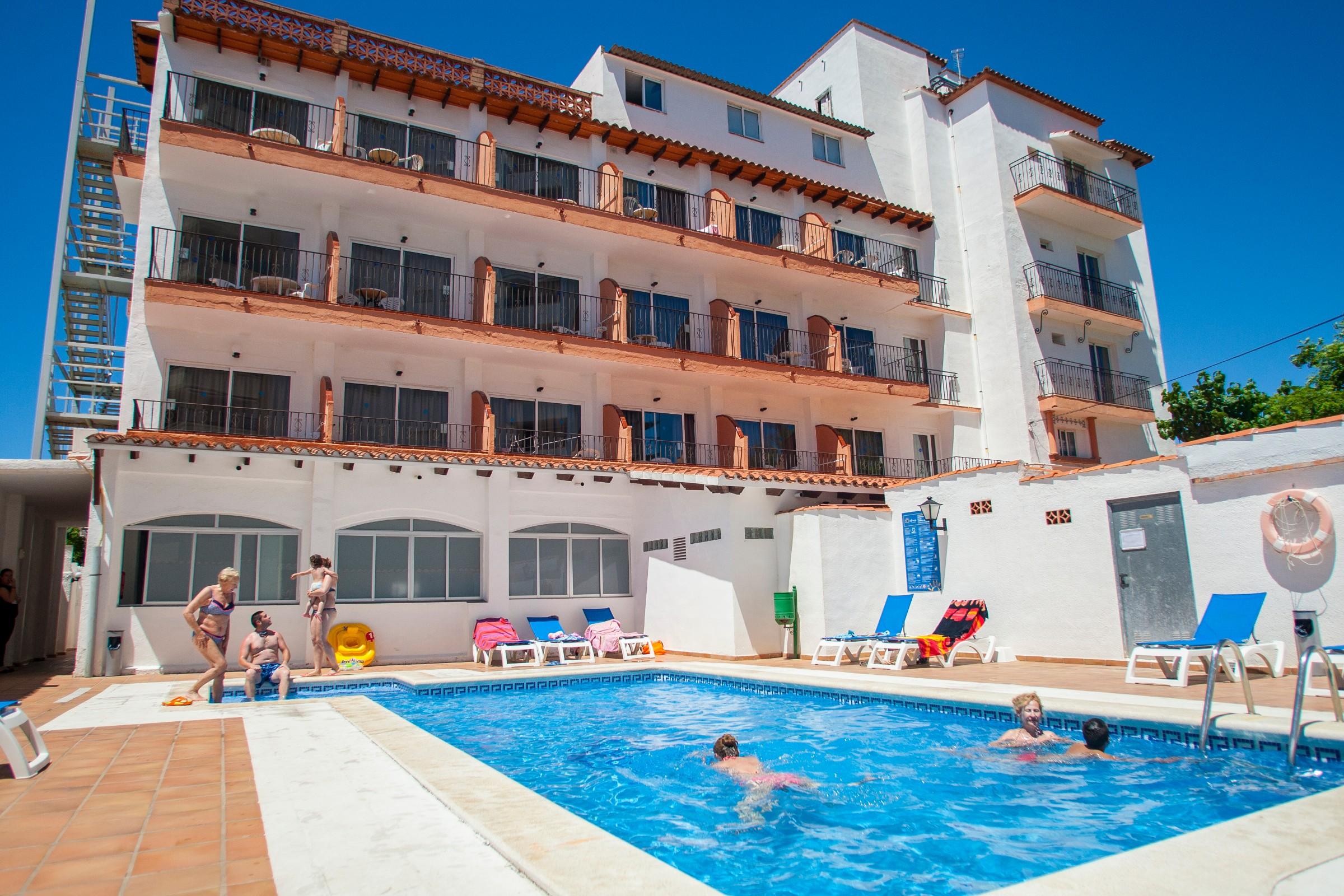 Hotel Comarruga Platja Exteriör bild